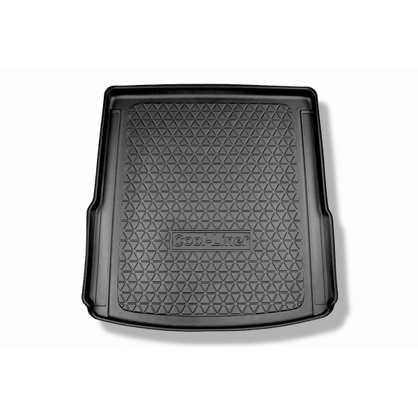 Alfombra para maletero adecuada para Audi A6 C8 4H Avant (09.2018-....) - Protector maletero - Alfombrilla maletero antideslizante - también para modelos con carriles de sujeción; también versión Quattro; no adecuado para versión TFSI e plug-in hybrid