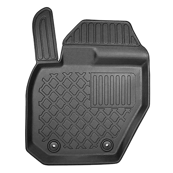 Conjunto de alfombrilla para maletero y alfombrillas para el interior del coche TPE para: Volvo V60 Familiar (10.2010-01.2018) - no adecuado para versión Plug-in híbrida