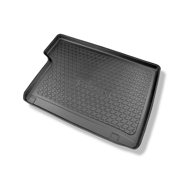 Alfombra para maletero adecuada para Ford Tourneo Custom Furgonetaeta (02.2018-06.2023) - Protector maletero - Alfombrilla maletero antideslizante - distancia entre ejes larga; para detrás de la 3a fila de asientos