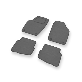 Alfombrillas de Velour adecuadas para Volkswagen Polo IV 9N Hatchback, Berlina (