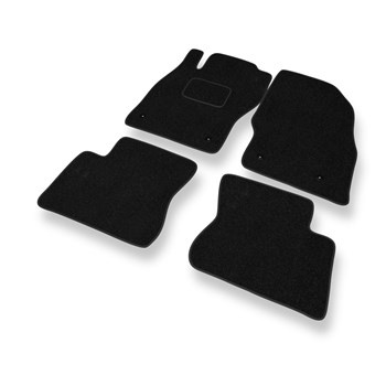 Alfombrillas de fieltro adecuadas para Opel Corsa E (2014-2019) - alfombras para coche - color negro