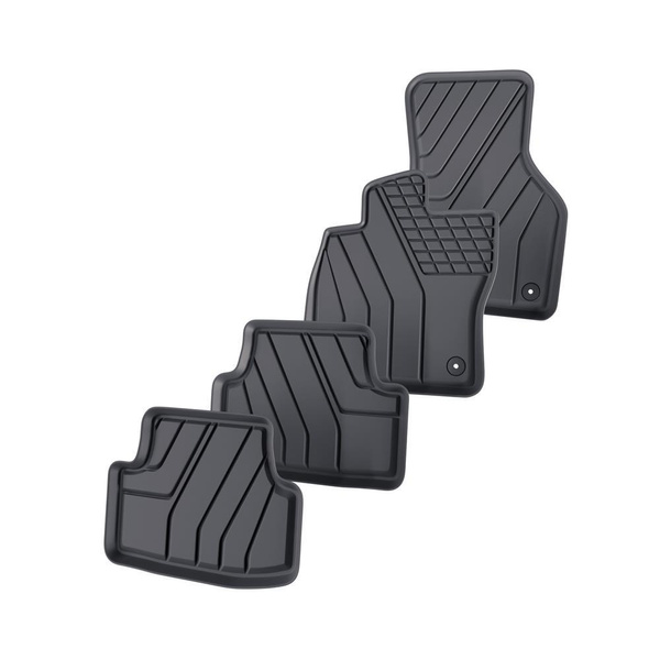 Alfombrillas de TPE adecuadas para Seat Leon III Hatchback, Sportstourer (2013-2020) - alfombras para coche