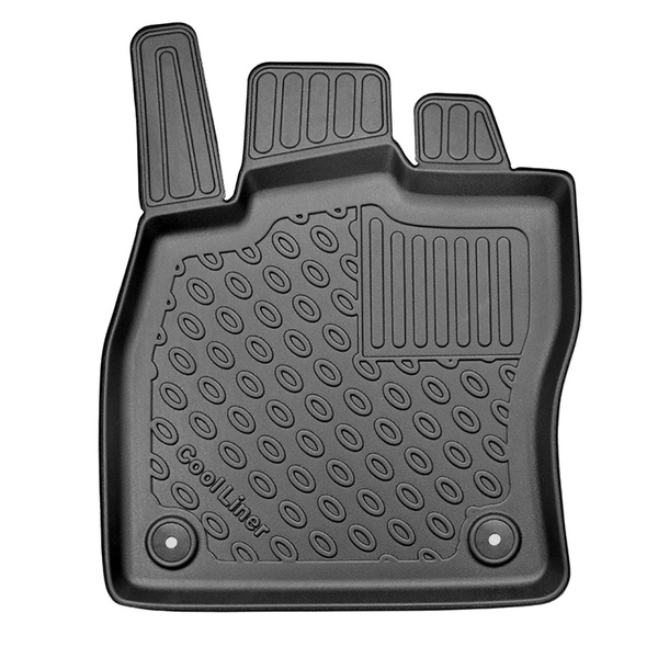 Alfombrillas de TPE adecuadas para Skoda Superb III Liftback (05.2015-....) - también con tracción híbrida - alfombras para coche