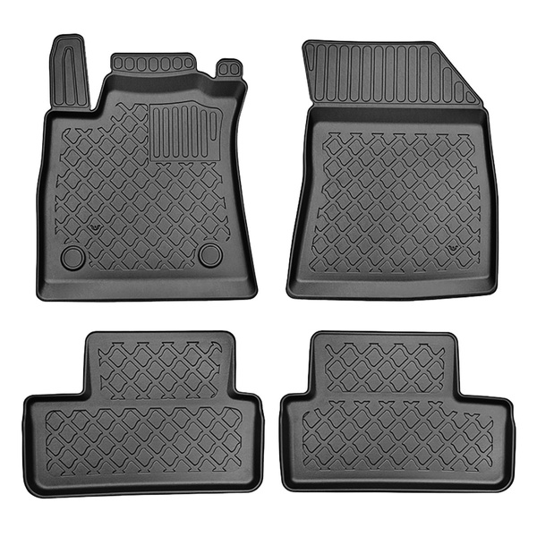 Alfombrillas de TPE adecuadas para Renault Megane IV Hatchback (01.2016-2024) - alfombras para coche