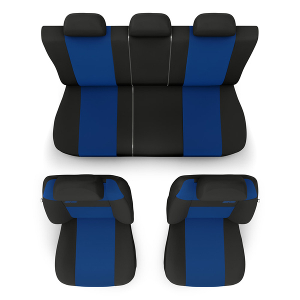 Fundas universales para asientos de coche para Alfa Romeo 146 (1994-2001) - RSL-BL