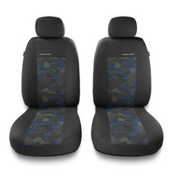 Fundas universales para asientos de coche para Suzuki Liana (2001-2007) - 2UNE-BL
