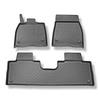 Alfombrillas de TPE adecuadas para Mercedes-Benz EQS X296 SUV (12.2022-....) - alfombras para coche
