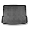 Alfombra para maletero adecuada para Mercedes-Benz EQB X243 SUV (12.2021-....) - Protector maletero - Alfombrilla maletero antideslizante - 5 plazas; parte superior del maletero; base móvil en la posición más alta; 7 plazas - 3a fila abatible