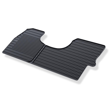 Alfombrillas de goma adecuadas para Volkswagen Crafter I Furgoneta (2006-2016) -
