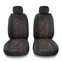 Fundas universales para asientos de coche para Alfa Romeo 147 (2000-2010) - 2UNE-RD