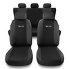 Fundas universales para asientos de coche para Alfa Romeo 166 I, II, III (1998-2007) - TG-G