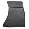 Conjunto de alfombrilla para maletero y alfombrillas para el interior del coche TPE PREMIUM para: Porsche Macan SUV (03.2014-....) - también para modelos con carriles de sujeción