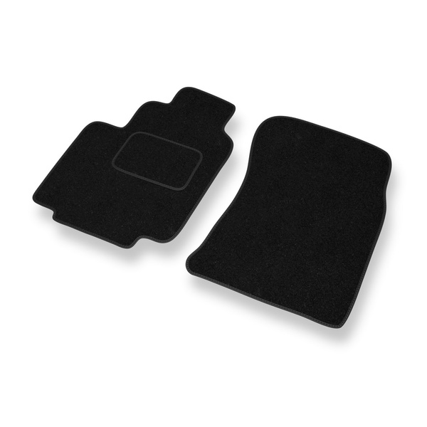 Alfombrillas de fieltro adecuadas para Daewoo Musso SUV (1995-2005) - alfombras para coche - color negro
