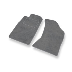 Alfombrillas de Velour adecuadas para Toyota 4Runner IV SUV (2003-2023) - alfombras para coche - Premium color gris