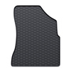Alfombrillas de goma adecuadas para Peugeot Partner (2008-2018) - alfombras para coche