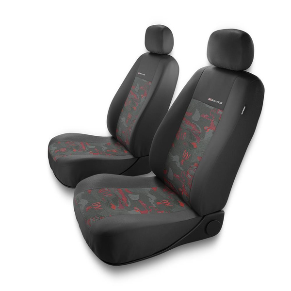 Fundas universales para asientos de coche para Peugeot 407 (2004-2011) - 2UNE-RD