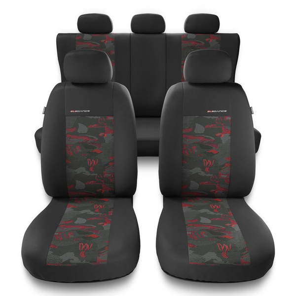 Fundas universales para asientos de coche para Nissan Terrano I, II (1987-2003) - UNE-RD