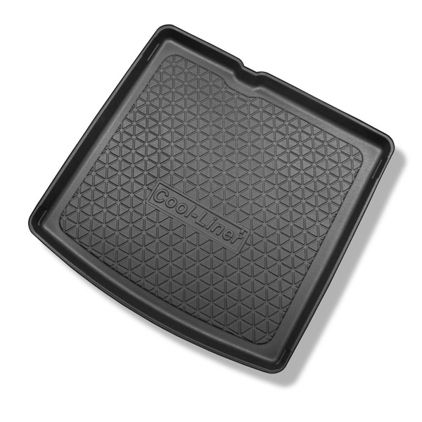 Conjunto de alfombrilla para maletero y alfombrillas para el interior del coche TPE para: Skoda Fabia III NJ Familiar (01.2015-2023) - maletero inferior (sin suelo multifuncional)