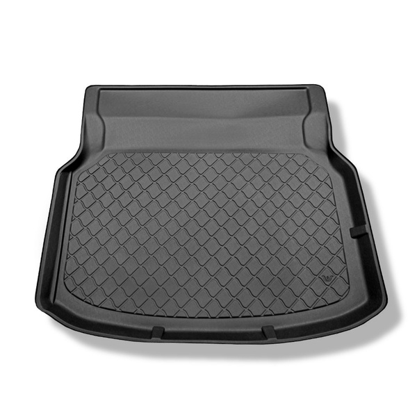 Alfombra para maletero adecuada para Mercedes-Benz Classe C W204 Coupé (06.2011-12.2015) - Protector maletero - Alfombrilla maletero antideslizante - asientos traseros reclinables; sin compartimento izquierdo