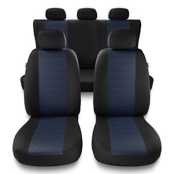 Fundas universales para asientos de coche para BMW X1 I, II (2009-2022) - PF-BL