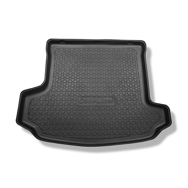 Alfombra para maletero adecuada para Skoda Kodiaq SUV (03.2017-....) - Protector maletero - Alfombrilla maletero antideslizante - 7 plazas; 3a fila abatible