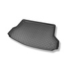 Alfombra para maletero adecuada para Nissan X-Trail III T32 Facelift SUV (09.2017-12.2021) - Protector maletero - Alfombrilla maletero antideslizante - 5 plazas; parte superior del maletero (con base móvil)