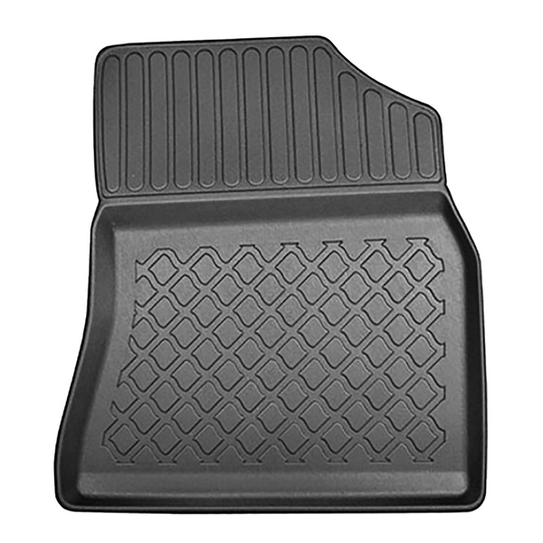 Conjunto de alfombrilla para maletero y alfombrillas para el interior del coche TPE para: Peugeot Partner Furgonetaeta (2008-08.2018) - 5 plazas; No compatible con cargo / camión; sin tercera fila