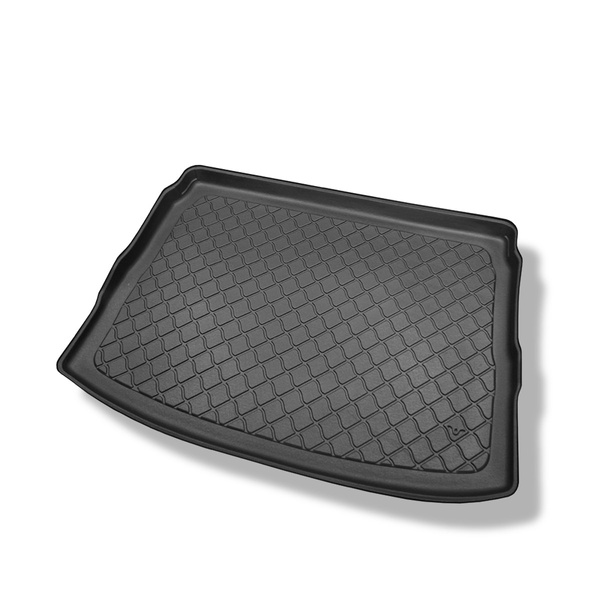 Alfombra para maletero adecuada para Nissan Qashqai II J11 Crossover (02.2014-05.2021) - Protector maletero - Alfombrilla maletero antideslizante - parte superior del maletero; modelos con base móvil del maletero