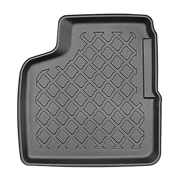 Conjunto de alfombrilla para maletero y alfombrillas para el interior del coche TPE para: Jeep Compass II MP 4xe Plug-in Hybrid SUV (07.2020-....) - maletero superior; suelo móvil en la posición superior