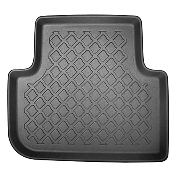 Conjunto de alfombrilla para maletero y alfombrillas para el interior del coche TPE para: Volkswagen Tiguan II SUV (05.2016-10.2023) - parte superior del maletero (entrada de carga plana); base móvil en la posición más alta; no adecuado para versión ehíbr