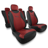 Fundas universales para asientos de coche para Alfa Romeo 166 I, II, III (1998-2007) - TR-RD