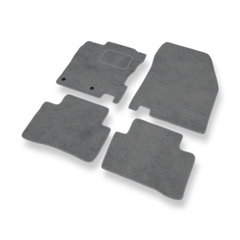 Alfombrillas de Velour adecuadas para Nissan Qashqai II Crossover (2013-2021) - 