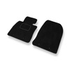 Alfombrillas de Velour adecuadas para Mazda 2 III Hatchback, Berlina (2014-2023) - alfombras para coche - Premium color negro