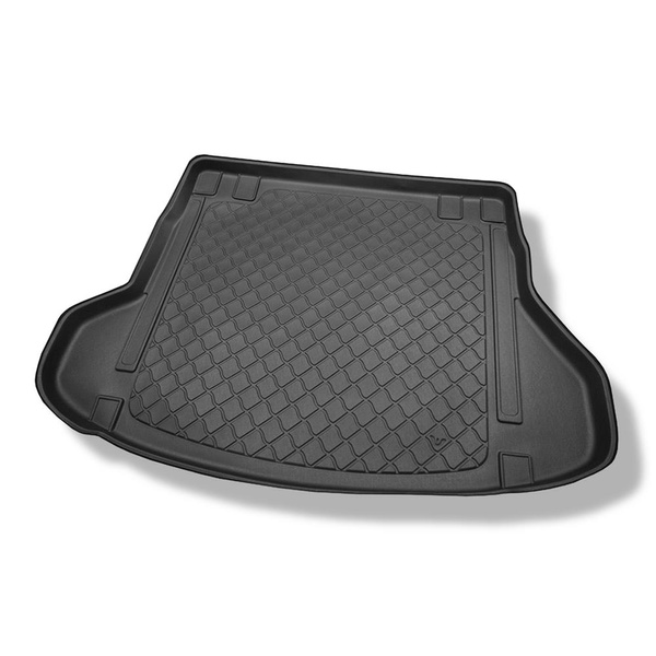 Conjunto de alfombrilla para maletero y alfombrillas para el interior del coche TPE para: Hyundai i30 II GD CW (07.2012-06.2017) - también para modelos con rieles