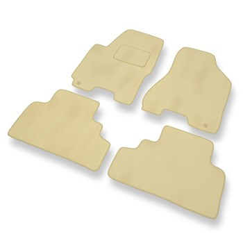 Alfombrillas de Velour adecuadas para Kia Sportage II (2004-2010) - alfombras pa