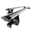Portaequipajes de techo adecuadas para Audi A6 C7 Allroad (2011-2018) - baca plata para coche - barras para techo de coche - railing integrado - aluminio
