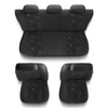 Fundas universales para asientos de coche para Opel Mokka A, B (2012-....) - UNE-GR