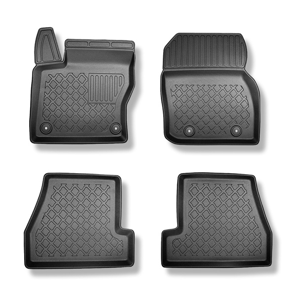 Alfombrillas de TPE adecuadas para Ford Focus III Hatchback (03.2011-08.2018) - alfombras para coche