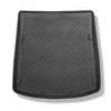 Alfombra para maletero adecuada para Audi A6 C7 Sedan (03.2011-05.2018) - Protector maletero - Alfombrilla maletero antideslizante - también versión Quattro