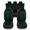 Fundas universales para asientos de coche para Citroen C3 I, II, III (2002-2019) - S-GR