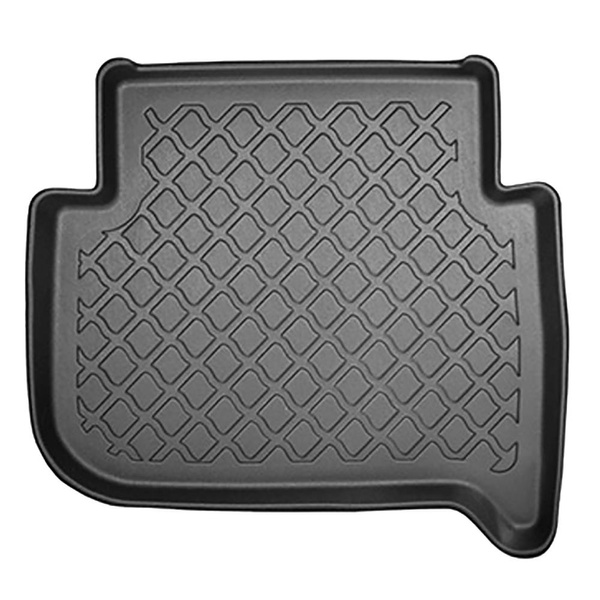 Conjunto de alfombrilla para maletero y alfombrillas para el interior del coche TPE para: Volkswagen Touran I 1T Monovolumen (09.2010-08.2015) - 7 plazas; tercera fila vacía