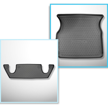 Conjunto de alfombrilla para maletero y alfombrillas para el interior del coche 
