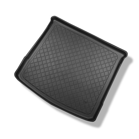 Alfombra para maletero adecuada para Volkswagen Touran II 5T Monovolumen (09.2015-....) - Protector maletero - Alfombrilla maletero antideslizante - 5/7 plazas; 3a fila de asientos abatible