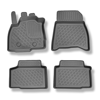 Alfombrillas de TPE adecuadas para Dacia Duster III Mild Hybrid SUV (06.2024-...