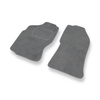 Alfombrillas de Velour adecuadas para Ford Maverick I SUV (1993-2000) 5 puertas - alfombras para coche - Premium color gris