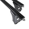 Portaequipajes de techo adecuadas para Fiat Ducato Furgoneta (1996-2005) - baca negra para coche - barras para techo de coche - puntos de montaje - aluminio