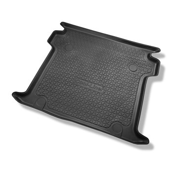 Alfombra para maletero adecuada para Fiat Doblo II Kombi Maxi Familiar (2010-06.2022) - Protector maletero - Alfombrilla maletero antideslizante - 5 plazas; L2 (larga distancia entre ejes)