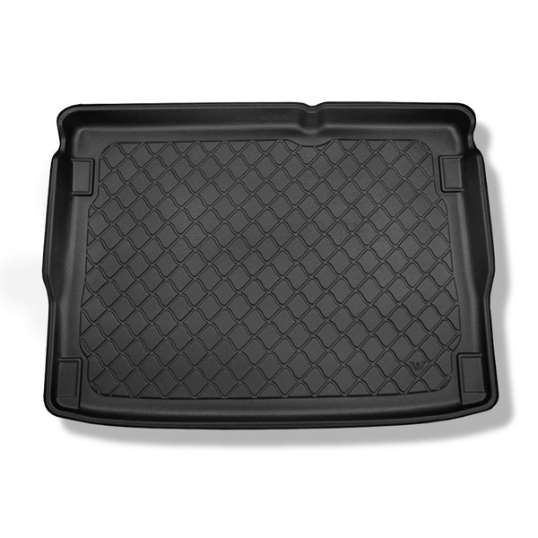 Alfombra para maletero adecuada para Suzuki Vitara SUV (03.2015-2019) - Protector maletero - Alfombrilla maletero antideslizante - para todos los niveles de la base móvil del maletero; antes del facelift de 2019