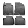 Alfombrillas de TPE adecuadas para Hyundai i30 II Hatchback (02.2012-01.2017) - alfombras para coche