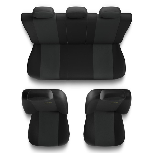 Fundas universales para asientos de coche para Citroen C3 I, II, III, IV (2002-....) - X.R-G1
